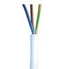 Cavo elettrico Fror, Dimensioni 3x2,5 mm, Colore: bianco.